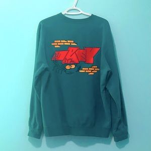 OBEY EMBROIDERED CREW NECK